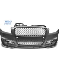 PARAURTI ANTERIORE AUDI A4 04-07 LOOK RS4 NERO PDC