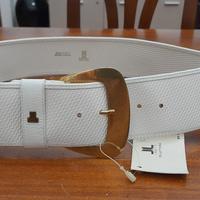 cintura bianca Lancetti 