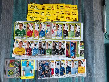 31 figurine calciatori 2024/25 e 2025/26 e slogan