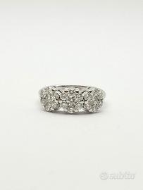 Anello oro 18KT con diamanti ct 1.50 VVS G