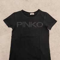 T-shirt Pinko nera per bambina 8 anni