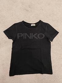 T-shirt Pinko nera per bambina 8 anni