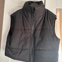 Bomber smanicato corto