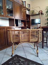 Culla in vimini per bebè