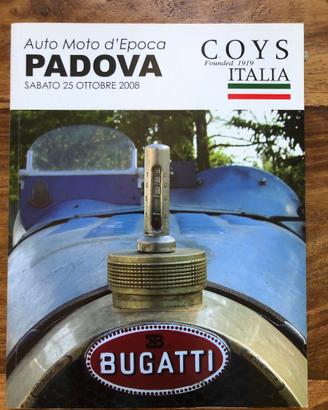 Catalogo coys auto moto d'epoca padova 2008