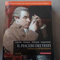 Libro scolastico "Il piacere dei testi vol 3"