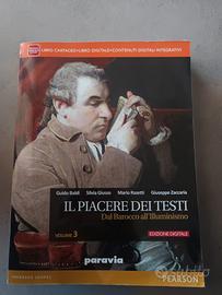 Libro scolastico "Il piacere dei testi vol 3"