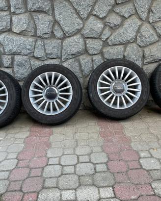 4 Cerchi Fiat 500L 16"+ Gomme ALPIN 5 - 205 55 R16