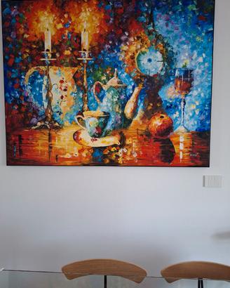 Quadro DINNER originale Afremov Studio