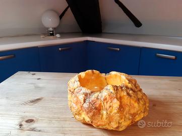 Posacenere in alabastro vintage anni 60 70