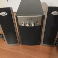sistema 3 casse audio per pc.