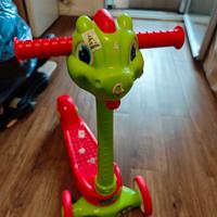 monopattino per bambino dinosauro 