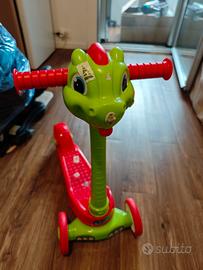 monopattino per bambino dinosauro 