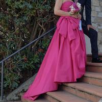 Abito da sposa fucsia