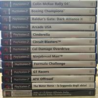 Lotto giochi playstation 2 ps2