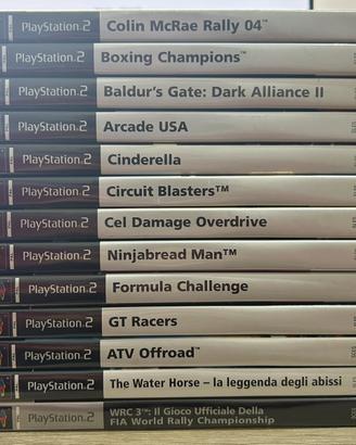 Lotto giochi playstation 2 ps2