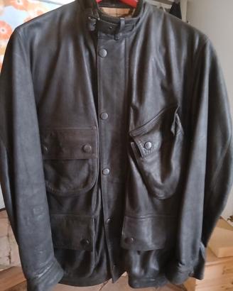 giacca in pelle barbour 