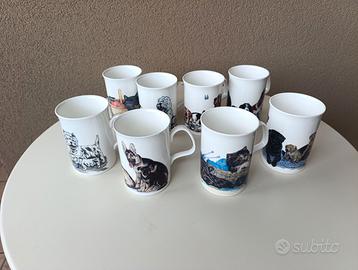Mug/tazze Roy Kirkham fine bone china vintage