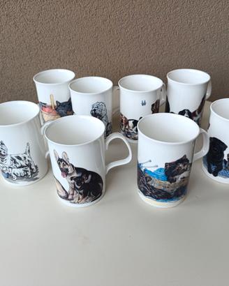 Mug/tazze Roy Kirkham fine bone china vintage