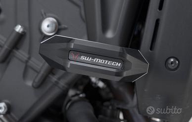 Kit tamponi di protezione Nero. Yamaha Tracer 9