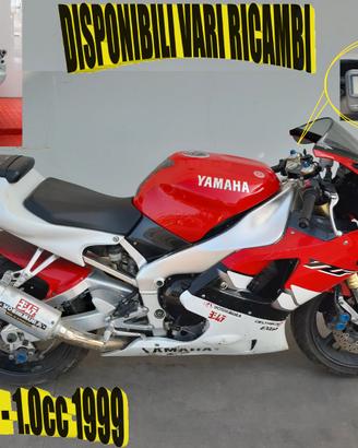 YAMAHA R1 -  1.000 cc  - 1999  x RICAMBI