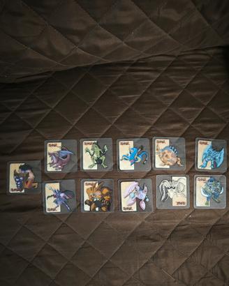 Lotto 11 Lamincards Yu-Gi-Oh! Edibas - Vintage 