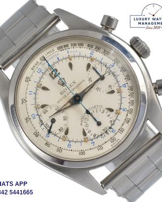ROLEX Chronograph 6034 pre-Daytona bicolor dial