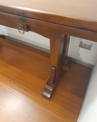 Tavolo consolle in legno