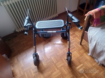 Deambulatore alluminio