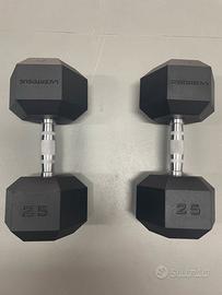 2 manubri esagonali Lacertosus