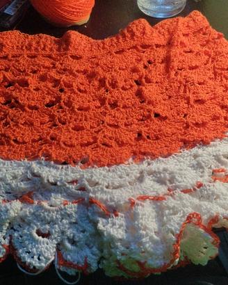 gonna -pantalone a uncinetto 