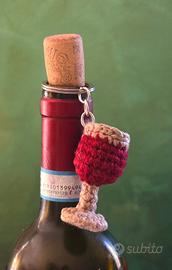 Portachiavi calice di vino