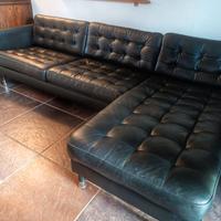 DIVANO 4 POSTI IN PELLE