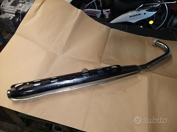  marmitta con tubo scarico per ciclomotori 