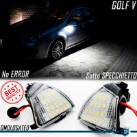 Placche LED Luci Sotto Specchietti VW Golf 5 Plus