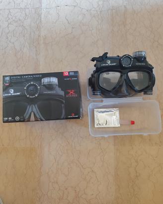 maschera sub con  videocamera 