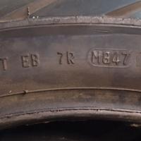 Gomma anteriore moto 110 80 r19