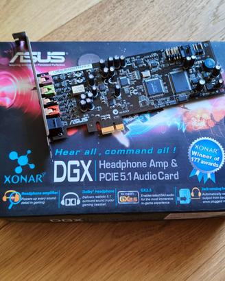 ASUS DGX — Scheda audio PCI 5.1