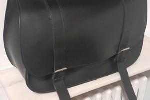 Borsa cuoio laterale per Harley Davidson Dyna 