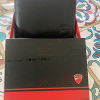 Portafoglio Ducati nero-rosso