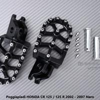 Poggiapiedi HONDA CR 125 / 125 R 2002 - 2007 Nero