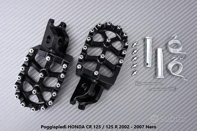 Poggiapiedi HONDA CR 125 / 125 R 2002 - 2007 Nero