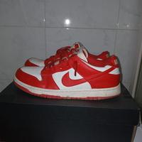 nike dunk rosse
