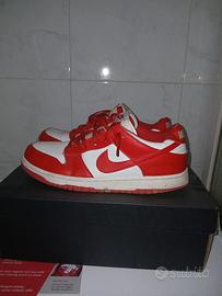 nike dunk rosse