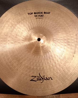 piatti Zildjian Hi-hat Quick Beat 14 Vintage 