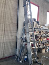 scala professionale in alluminio allungabile 3 mod