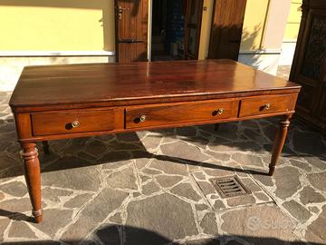 scrivania / scrittoio / tavolo notarile fine 800