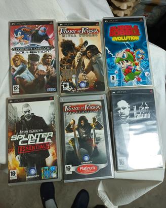 PSP videogiochi 