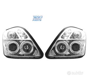 FARI PER SUZUKI SWIFT 05-10 ANGEL EYES FONDO CROMA