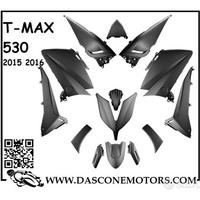 Kit carene tmax 530 2015 2016 nero opaco